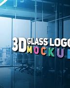 Image result for Black Glass Window Logo Mock Up