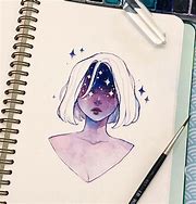 Image result for Galaxy Face Drawing