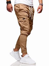Image result for Jogging Pants with Cargo Pockets