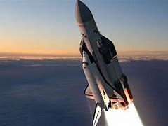 Image result for Rocket in Space Background