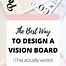 Image result for Vision Board Goals Ideas