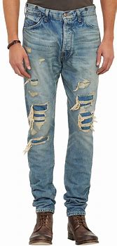 Image result for Distressed Jeans Men