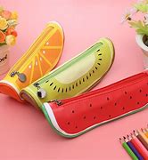 Image result for Clear Orange Pencil Case Small