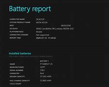 Image result for Windows Battery Health