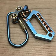 Image result for Titanium Carabiner Clip