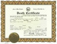 Image result for Certified True Copy Death Certificate