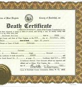 Image result for Death Certificate Logo