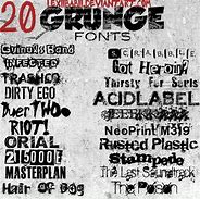 Image result for Grunge Typography
