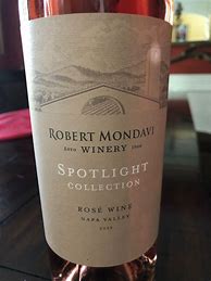 Image result for Robert Mondavi Spotlight Collection Rose Napa Valley