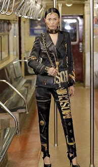 Image result for Moschino Train Runway