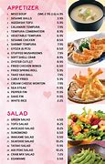 Image result for I Love Sushi Menu