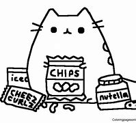 Image result for Kawaii Junk Food Coloring Pages