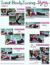 Image result for 28 Day Wall Pilates Lower Body Challenge Printable