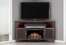 Image result for 60 Inch Corner Fireplace TV Stand