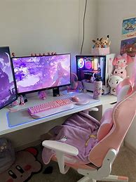 Image result for Pink Computer Monitor