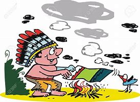 Image result for Cartoon Images of Smoke Signal