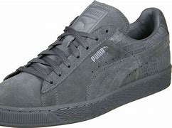 Image result for Puma Grey Suede Sneakers