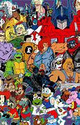 Image result for 80s Cartoon Collage Outline