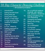 Image result for 30-Day Drawing Challenge Kids