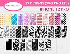 Image result for iPhone 12 Case Template SVG