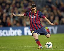 Image result for Messi Kicking a Ball