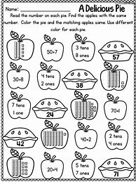 Image result for Free Printable Fall Math Worksheets