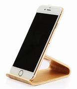 Image result for TV Wood iPhone Stand