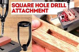 Image result for Square Hole Drill Bit Locator