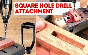 Image result for Square Hole Drill Bit