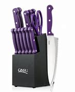 Image result for Purple Kitchen Knife Set
