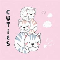 Image result for Cute Cat Print