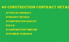 Image result for Home Construction Contract Template