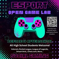 Image result for High School eSports Flyer Template