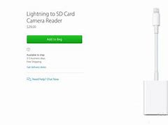 Image result for Lightning to SD Card Camera Reader