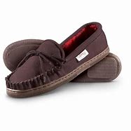 Image result for Flannel Lined Slippers