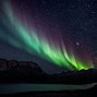 Image result for Dark Blue Night Sky with Aurora