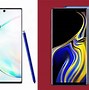 Image result for Galaxy Note 9 vs Note 10
