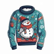 Image result for Ugly Christmas Sweater Cartoon