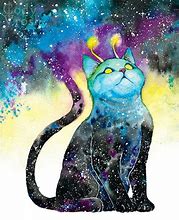 Image result for Celestial Cat Art