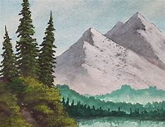 Image result for Bob Ross Watercolor