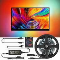 Image result for Ambient TV/PC Backlight LED Strip Lights for HDMI