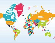 Image result for Map of Different Countries