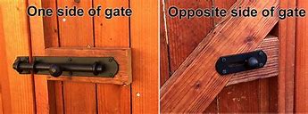 Image result for Garden Gate Lock Both Sides