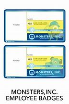 Image result for Monsters Inc. Roz ID Badge