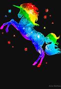 Image result for Stars and Rainbows Unicorns