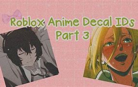 Image result for Roblox Logo Decal ID Anime