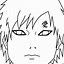 Image result for Gaara Anime Coloring Pages