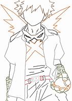 Image result for Bakugo Outline