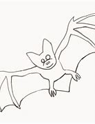 Image result for Bat Line Drawing