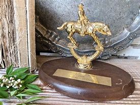 Image result for Vintage Horse Trophy
